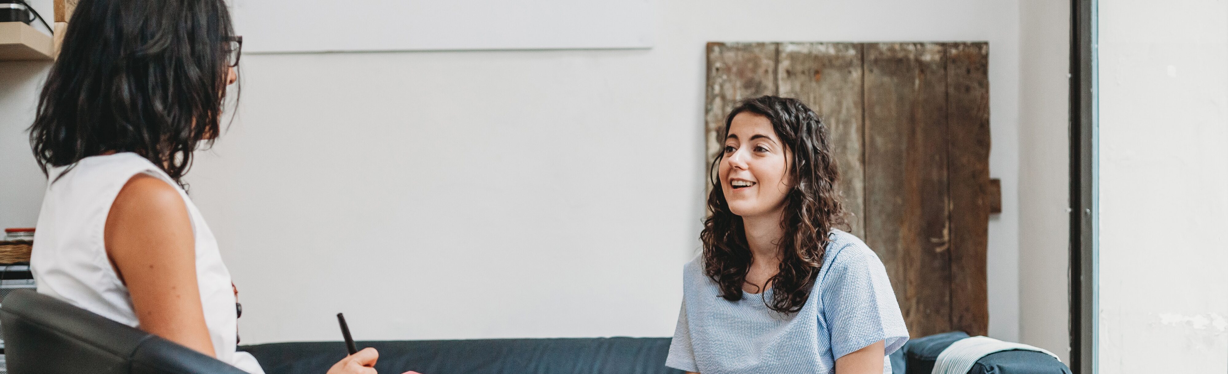 Woman seeing a therapist